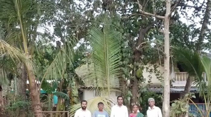 SANGMESHWAR: भाजपा संगमेश्वर तालुका उपाध्यक्ष मिथुन निकम यांनी घेतली पिरंदवणेतील घरकुल लाभार्थीची भेट.