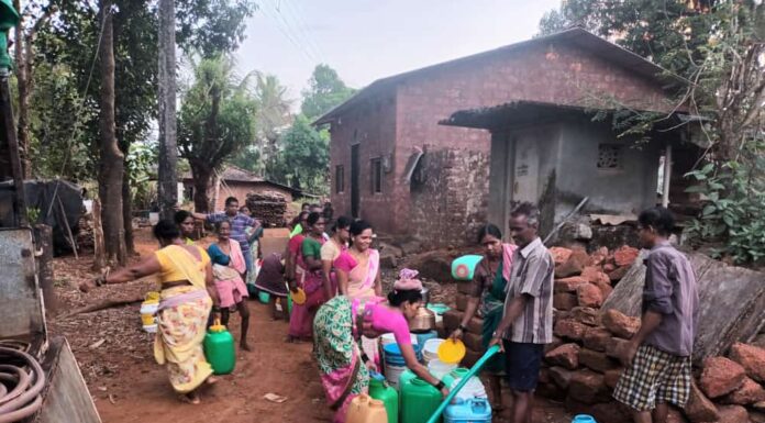 SANGMESHWAR: पिण्याच्या पाणी टंचाईवर उपाय म्हणुन लोकांमधून मदतीचा हात पुढे.