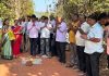 मठ कणकेवाडी ते लोपाद्रेश्वर मंदीर रस्त्याचे भाजपा युवा मोर्चा प्रदेश उपाध्यक्ष प्रथमेश तेली यांच्या हस्ते भूमिपूजन..