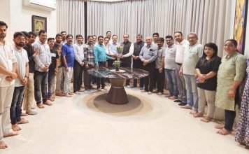 बार कौन्सिल राज्य अध्यक्ष पारिजात पांडे यांचे कणकवली वकील संघनेने केले स्वागत