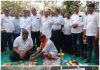 कुणकेरी हरिजनवाडी ते माडखोल तलाव रस्त्याचे पालकमंत्र्यांच्या हस्ते भूमीपजन