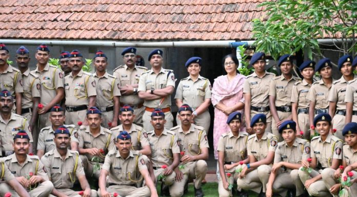 रत्नागिरी जिल्हा पोलिस दलामध्ये हजर झाले 112 नवीन पोलिस शिपाई