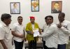 श्री बहिरीनाथ देवाच्या समुद्रातील स्थानावर स्थायी रेड सिग्नल बसविल्याबद्दल मंत्री नितेश राणे यांना आभार