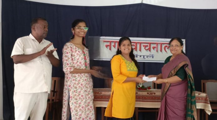न्यू इंग्लिश स्कूल उभादांडा विद्यालयाची स्नेहा हिंदीत तर राजलक्ष्मी इंग्रजी विषयात तालुक्यात प्रथम
