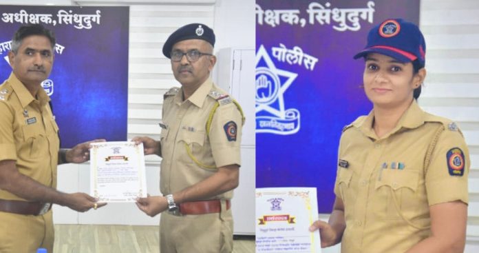 चोरी व गहाळ झालेले मोबाईल मिळवून देण्यात कुडाळ पोलीसांची कामगिरी कौतुकास्पद