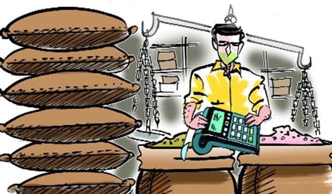 तीन महिन्यांच्या धान्य वितरणास सुरुवात; रेशन दुकाने गजबजली