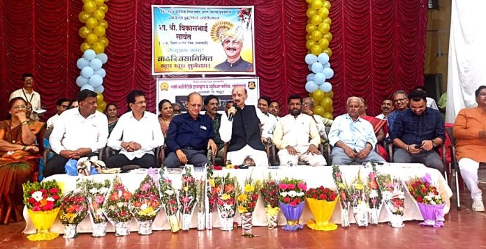 आयुष्यात तत्वांशी प्रामाणिक राहत वडिलांचा वारसा जपला : विकासभाई सावंत