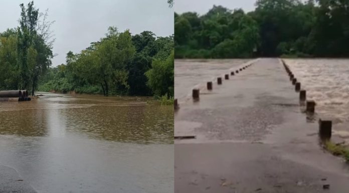 सिंधुदुर्ग जिल्ह्यात मुसळधार पाऊस