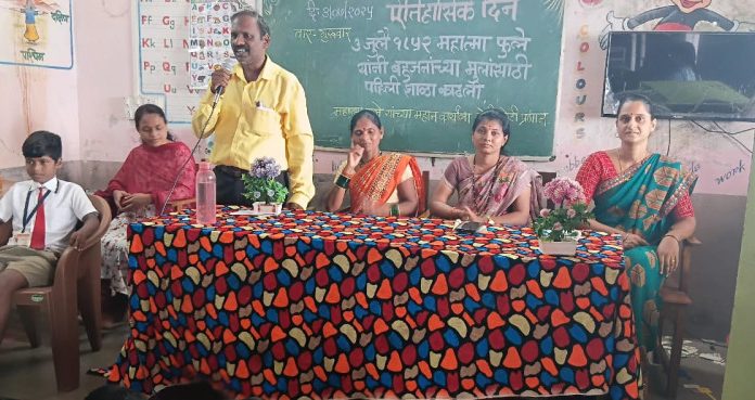 महात्मा फुले यांच्यामुळेच सर्वसामान्यांना शिक्षणाची दारे खुली व प्रगतीची संधी…….मनोज पाटील