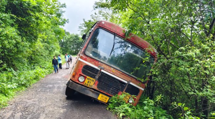 गुहागर Breaking : गुहागर परचुरी एस टी. बस कलंडली