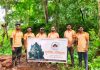 दुर्गवीर प्रतिष्ठानच्या वतीने रामगड किल्ल्यावर श्रमदानातून साफसफाई मोहीम!