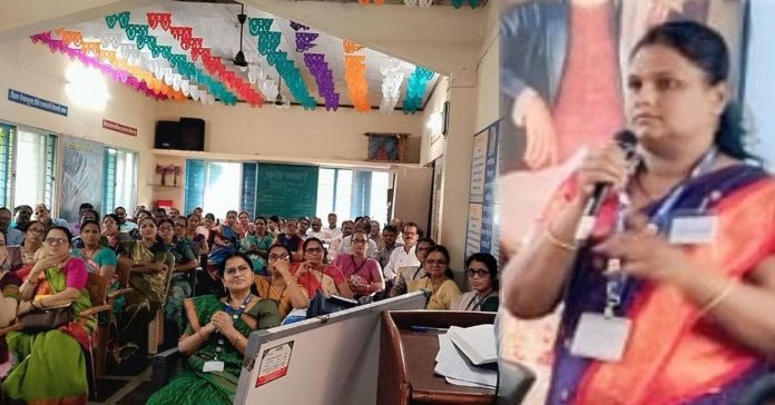 तळसर, वालोपे, कान्हे मराठी या केंद्रांची संयुक्त शिक्षण परिषद संपन्न