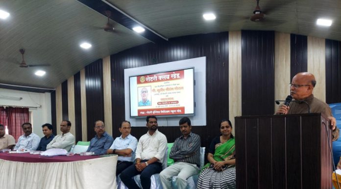 रोटरी स्कूलमध्ये जेष्ठ इतिहास अभ्यासक सुधीर श्रीरंग थोरात यांचे शिवचरित्रपर व्याख्यान संपन्न.