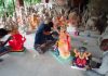 माखजन परिसरात गणेशमूर्ती शाळांमध्ये लगबग