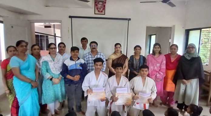 मार्गताम्हाने येथील डॉ. तात्यासाहेब नातू स्मृती प्रतिष्ठानच्या इंग्लिश मिडियम स्कूलमधील मुलांचे ज्युदो स्पर्धेमध्ये यश