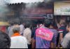 मंडणगड बाजारपेठेतील इलेक्ट्रॉनिक दुकानाला भीषण आग