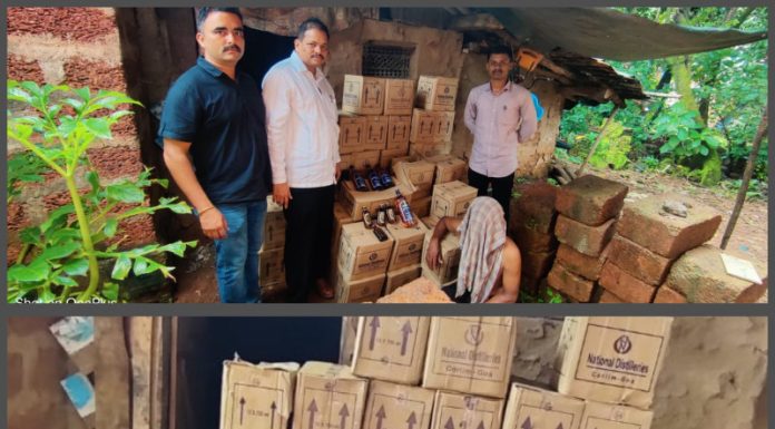 चिपळूणमध्ये गोवा बनावटीची दारू जप्त; रु 5.67 लाखांचा मुद्देमाल हस्तगत