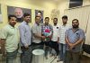तिरंगा यात्रा संयोजक संदीप गावडे यांची कणकवली येथे भेट