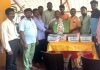 मळेवाड पंचक्रोशी नाभिक संघटनेच्या लकी ड्रॉ विजेत्यांना बक्षिसांचे वितरण