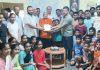 शिवसेना जिल्हाप्रमुख संजू परब यांचा वाढदिवस दयासागर छात्रालयात साजरा