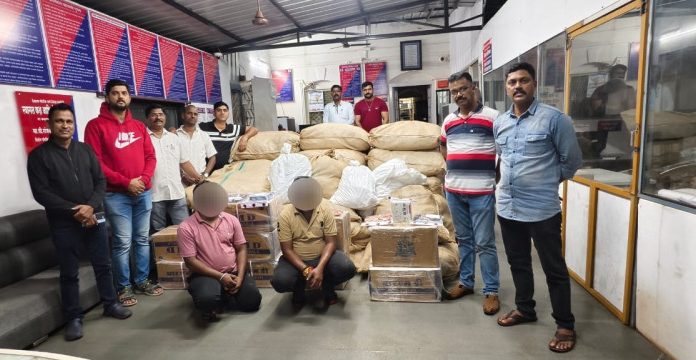 रत्नागिरी पोलिसांची मोठी कारवाई: २८ लाखाहून अधिक किमतीचा गुटखा जप्त