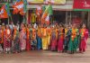 भाजपा महिला मोर्चा रत्नागिरी दक्षिण तर्फे काँग्रेसच्या विरोधात निषेध आंदोलन