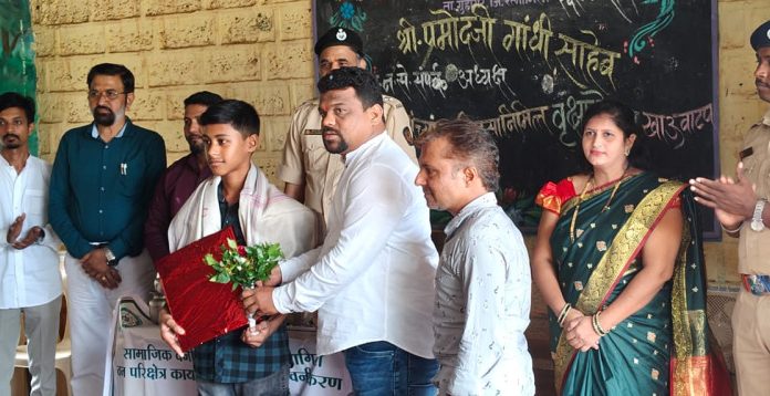 साईम माळगुंडकरची राज्यस्तरीय किक बॉक्सिंग स्पर्धेत दमदार कामगिरी