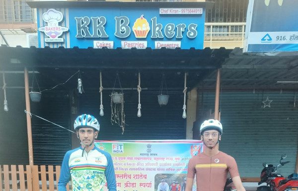 विभागीय शालेय सायकलिंग स्पर्धेसाठी रोटरी स्कूलच्या विद्यार्थ्यांची निवड
