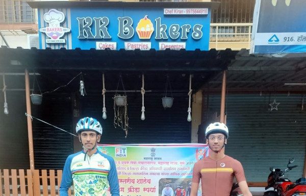 विभागीय शालेय सायकलिंग स्पर्धेसाठी रोटरी स्कूलच्या विद्यार्थ्यांची निवड