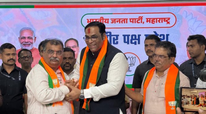 वैभव खेडेकर अखेर भाजपात दाखल