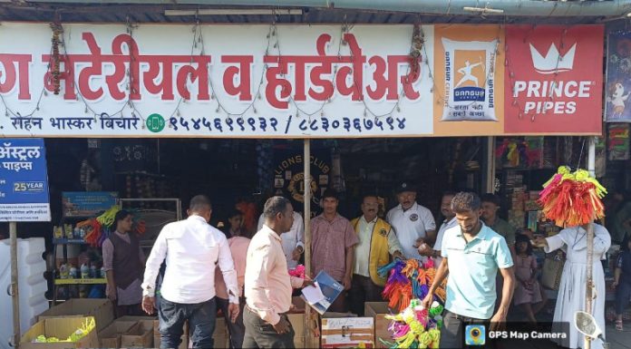 अनुग्रह विशेष विद्यार्थ्यांच्या कंदील–पणत्या विक्री उपक्रमास नागरिकांचा उत्स्फूर्त प्रतिसाद