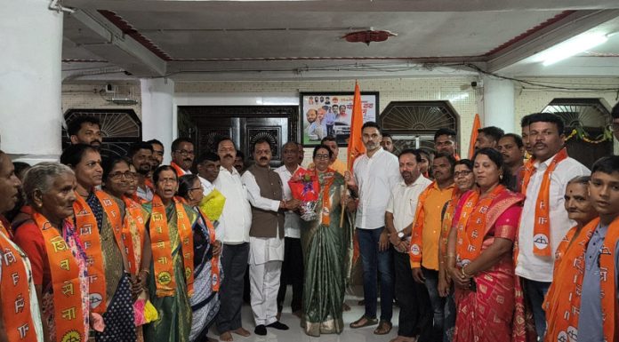 दापोलीतील ८० हून अधिक कार्यकर्त्यांचा जामगे येथे पक्षप्रवेश