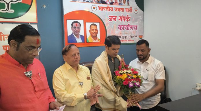 वैभव खेडकर यांच्या पक्षप्रवेशानंतर भाजपाची ताकद वाढली – आमदार निरंजन डावखरे