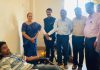 अभ्यंकर कुलकर्णी कनिष्ठ महाविद्यालयाच्या सुवर्ण महोत्सवी वर्षानिमित्त रक्तदान शिबिराचे उद्घाटन संपन्न