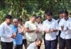 न्हावेली येथील रस्ता कामाचे शिवसेना जिल्हा प्रमुख संजू परब साहेब यांच्या हस्ते भूमिपूजन…