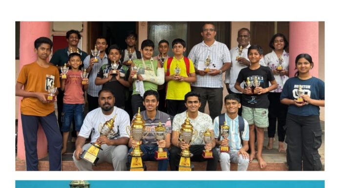 कै. दिलीप श्रीपाद टिकेकर स्मृती बुद्धिबळ स्पर्धेत सौरिश कशेळकर विजेता