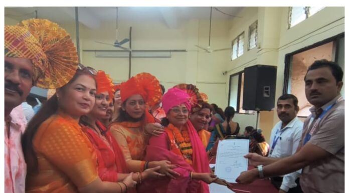दापोलीच्या नगराध्यक्षा सौ. कृपा शशांक घाग यांची खेडच्या नवनिर्वाचित नगराध्यक्षा व नगरसेवकांना सदिच्छा भेट