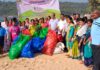 निवती बंदर येथे किनारा स्वच्छतेने नववर्षाचे स्वागत! मुख्य कार्यकारी अधिकारी रविंद्र खेबुडकर यांची उपस्थिती