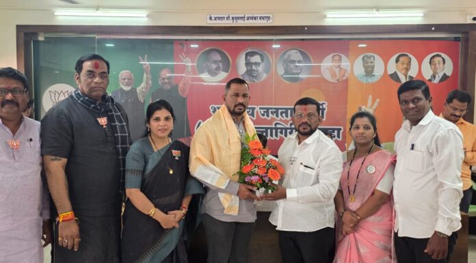 खेड नगरपरिषदेत भाजप गटनेतेपदी श्री. रहीम युसुफ सहीबोले यांची एकमताने निवड