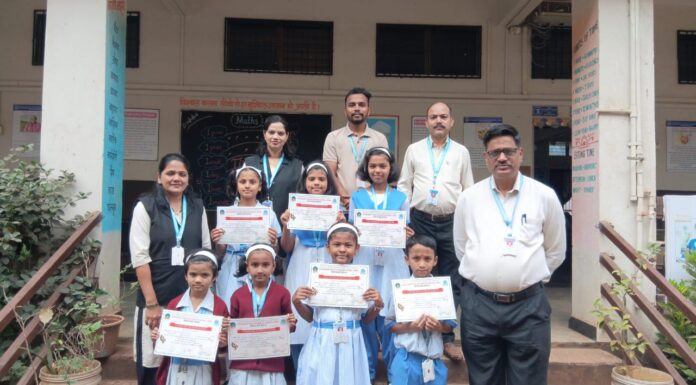 ज्ञानदीप इंग्लिश मीडियम स्कूल मोरवंडे–बोरज येथे राजमाता जिजाबाई आणि स्वामी विवेकानंद जयंती उत्साहात साजरी