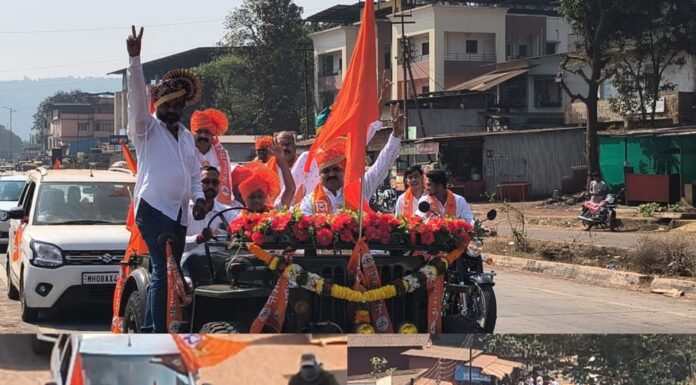 सुकिवली जिल्हा परिषद गटात शिवसेनेचा दमदार शक्तिप्रदर्शन — सचिन धाडवे यांचा उमेदवारी अर्ज दाखल