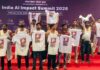 AI Summit दरम्यान भारत मंडपममध्ये विरोधी प्रदर्शन, चार जण अटकेत