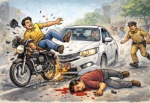 शिळ येथे झालेल्या अपघातात ३१ वर्षीय तरुणाचा अंत; कार चालकाचा ताबा सुटल्याने अनर्थ