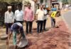 उपनगराध्यक्ष दीपक पाटकर यांच्या मागणीची बांधकाम विभागाकडून तात्काळ दखल