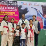 गणराज तायक्वॉडो क्लबची रत्नागिरीत राष्ट्रीय स्तरावरील ब्लॅक बेल्ट परीक्षे मध्ये, दूर्वा,अनया, आहाना, यांची उल्लेखनीय कामगिरी