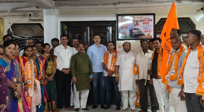नांदगाव-खारीतील उबाठा गटातील पदाधिकाऱ्यांचा शिवसेनेत जाहीर प्रवेश