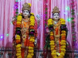 जैतापूरच्या आगरवाडीत श्री देव लक्ष्मी नारायण मंदिरात श्रीराम जन्मोत्सव सोहळ्याचे आयोजन