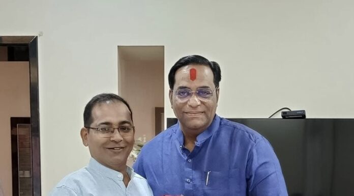 भाजप खेड शहर अध्यक्षपदी भालचंद्र ऊर्फ नंदू साळवी यांची नियुक्ती