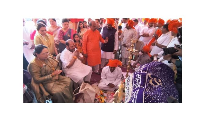 जामगे गावात कोटेश्वरी मानाई देवीचा शिमगोत्सव भक्तीभावात संपन्न