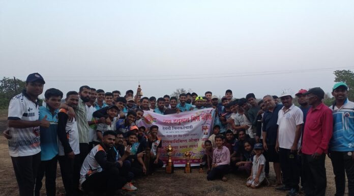 जय हनुमान मित्र मंडळ, हेदलीतर्फे शिमगा उत्सवानिमित्त क्रिकेट स्पर्धेचे आयोजन; हेदली बाजारवाडी प्रथम